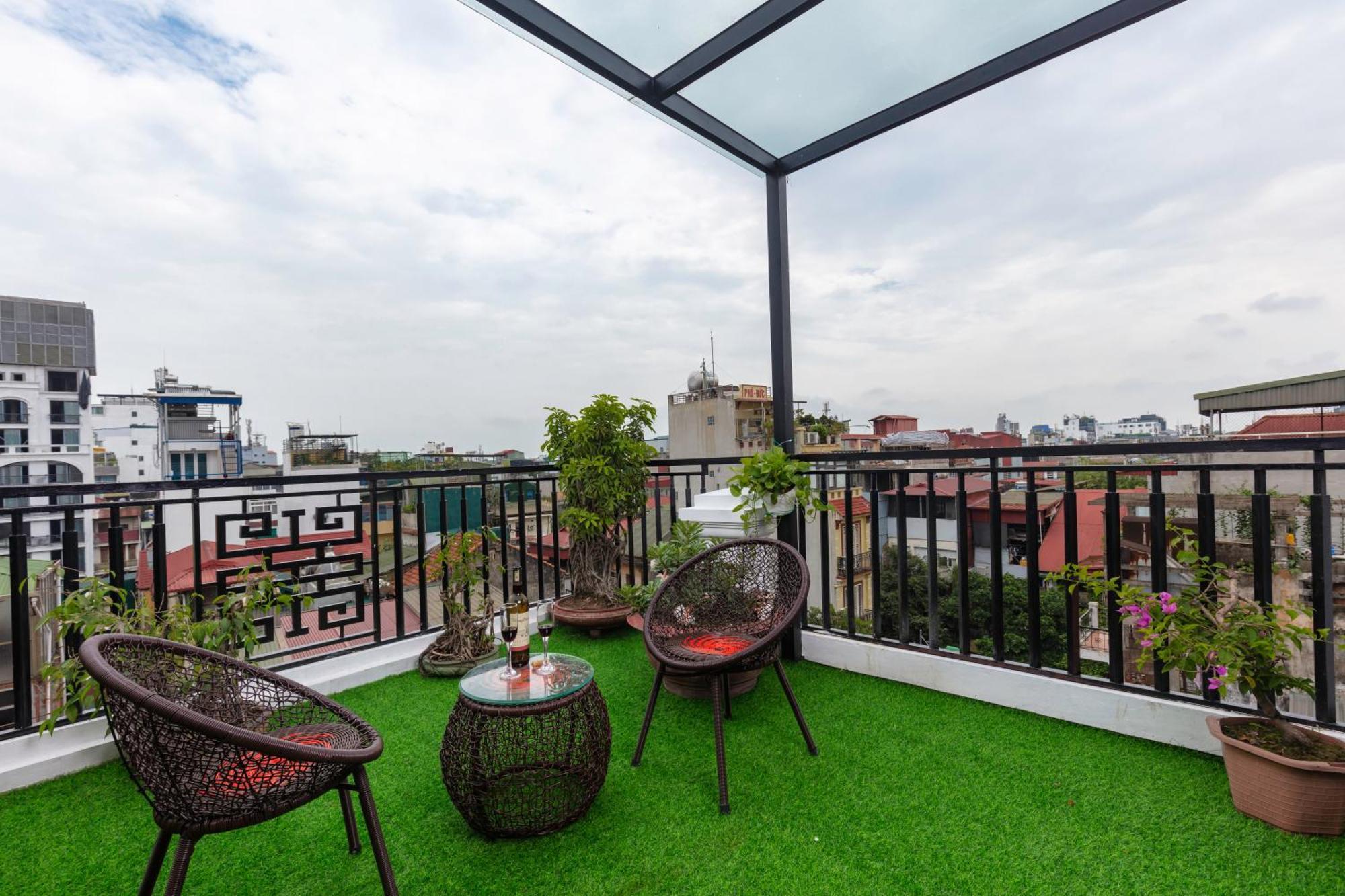 Queen Light Hotel Hanoi Exterior foto