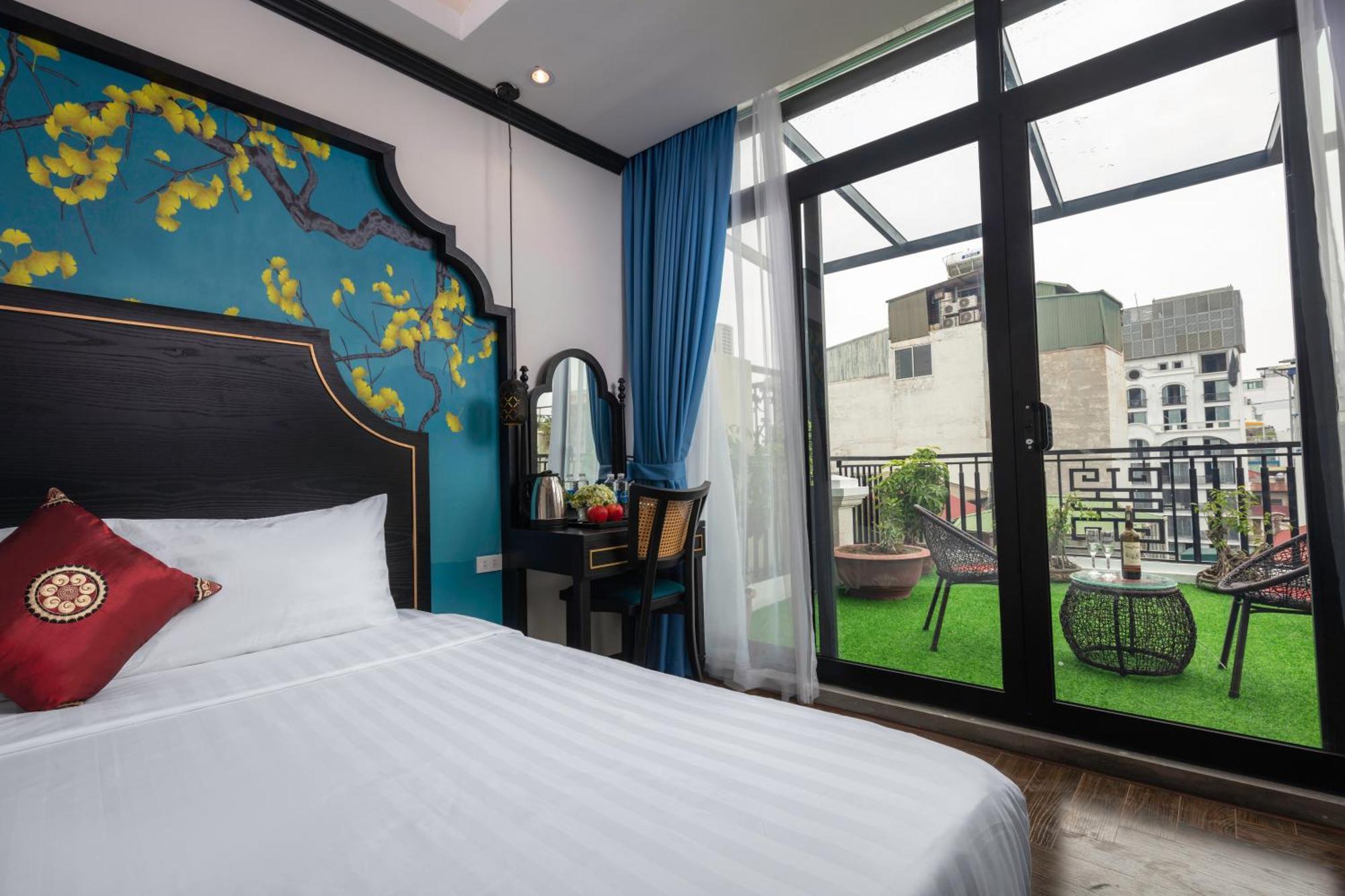 Queen Light Hotel Hanoi Exterior foto