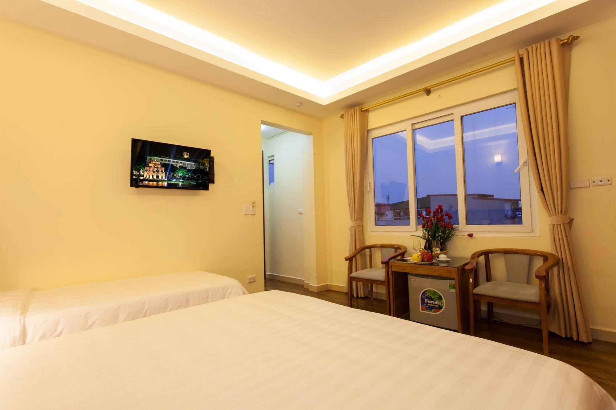 Queen Light Hotel Hanoi Exterior foto